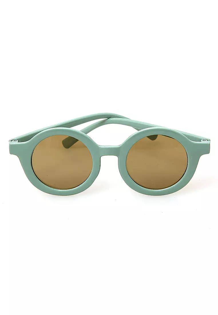 Ulrico Kacamata Anak Unisex UV Protection Kids Sunglasses Cute Design Material Plastic ORIGINAL - Fern Green
