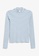 Monki blue Long-sleeved turtleneck top 9EA3BAA020CDD5GS_3