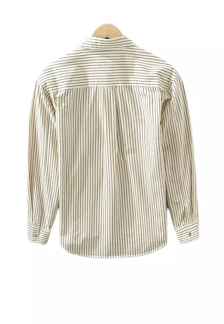 Japanese Striped Casual Shirt WM6968