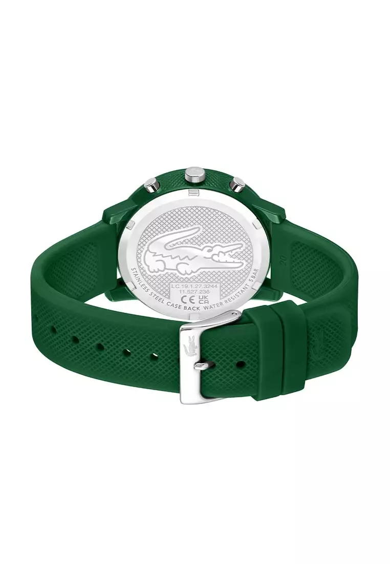 Men's 12.12, Green Silicone Analog Watch LAW-2011245