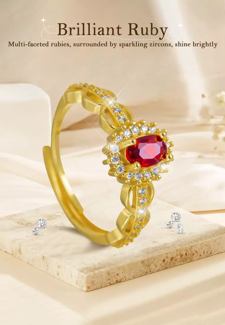 Cincin Wanita Korea Original Berlian Perhiasan Antik Cincin Cewek Rings
