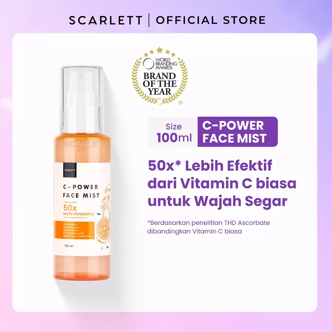 Scarlett Whitening C-Power Face Mist