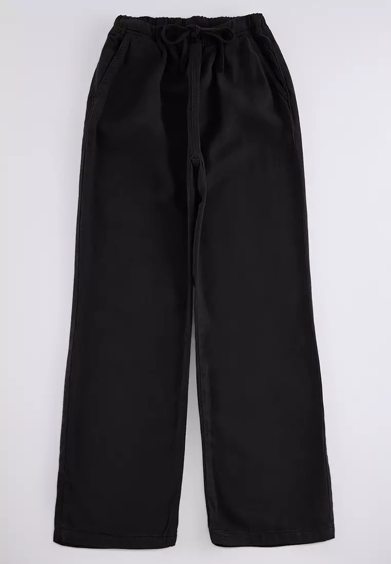 Lyocell High Waist Pants