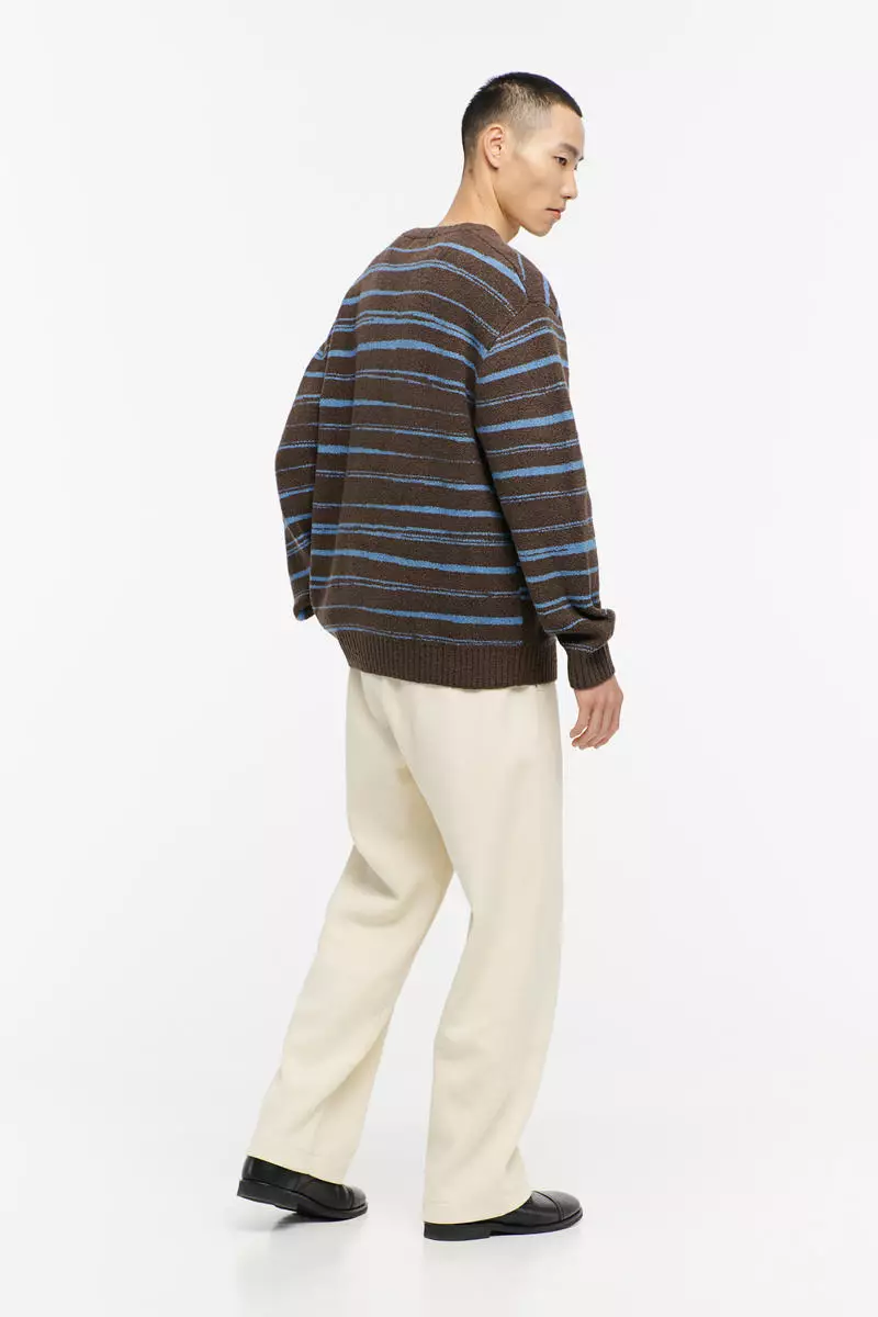 H&m striped joggers online