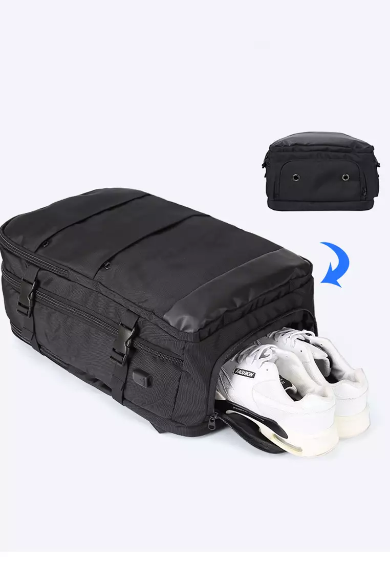 Waterproof Travel Business Backpack With Shoes Compartment