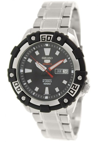 Jual Seiko Jam Tangan Pria Seiko 5 Sport Srp471 Strap Stainless Steel Silver Original Zalora Indonesia
