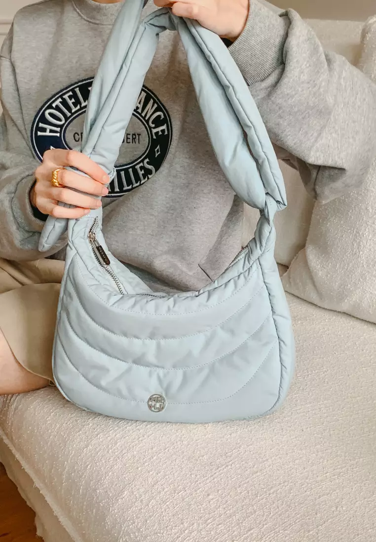 MARO MINI Nylon Crossbody Bag Sky Blue