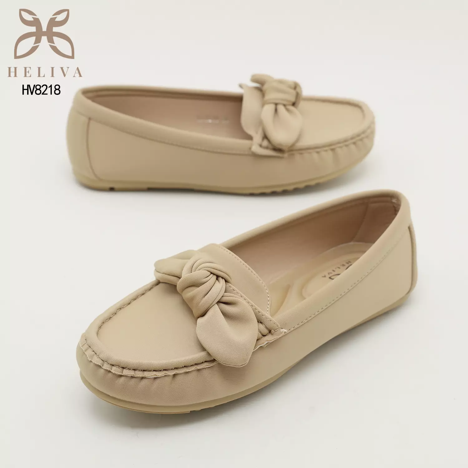 Heliva Perry Cute Bow Loafer Woman Shoes