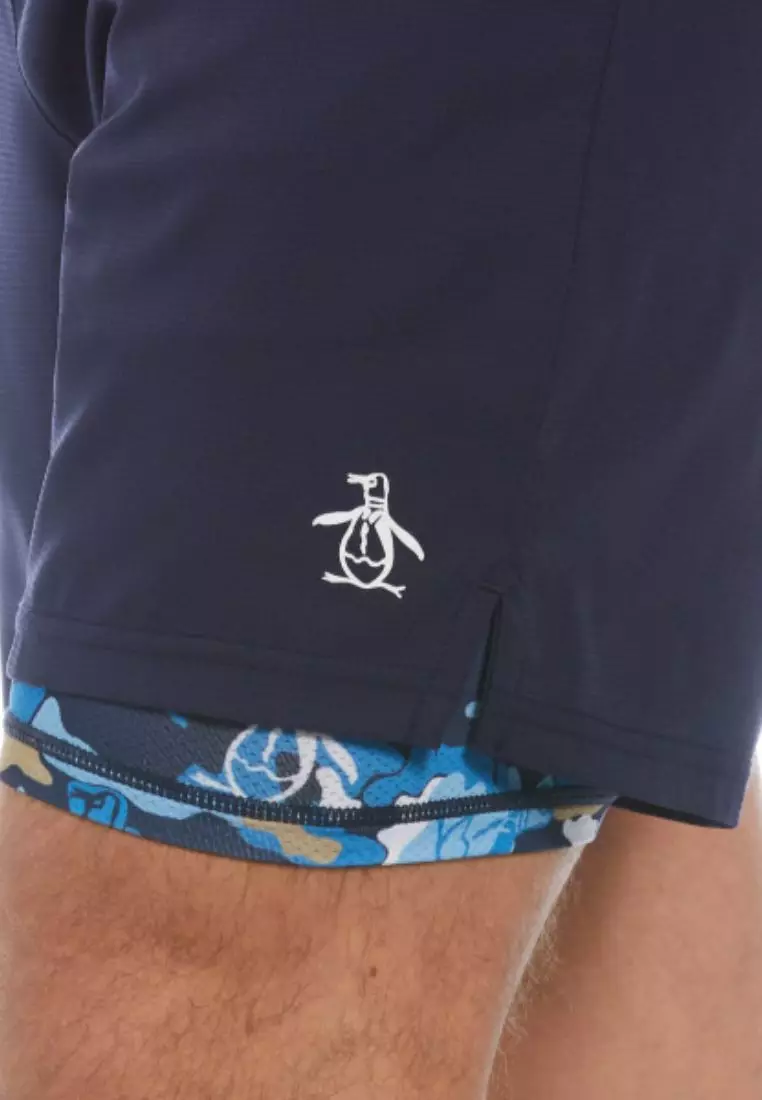 Men’s Performance Short With Printed Compression Lining