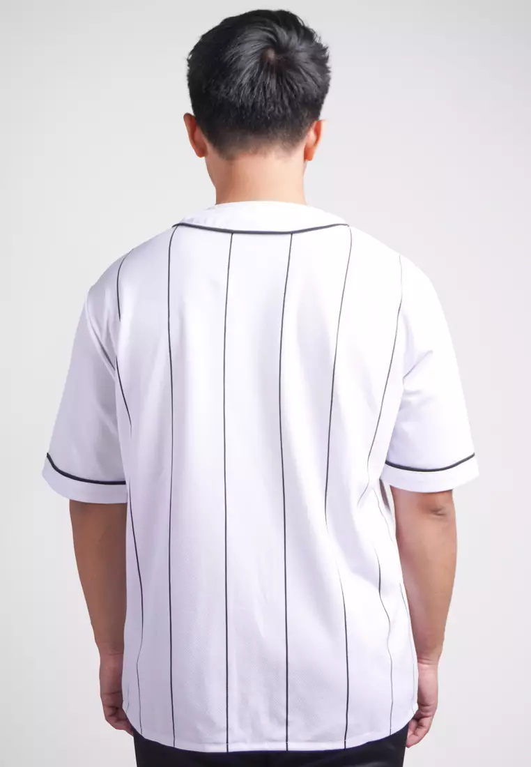 MTL22 kaos baseball distro pria ka dakir putih