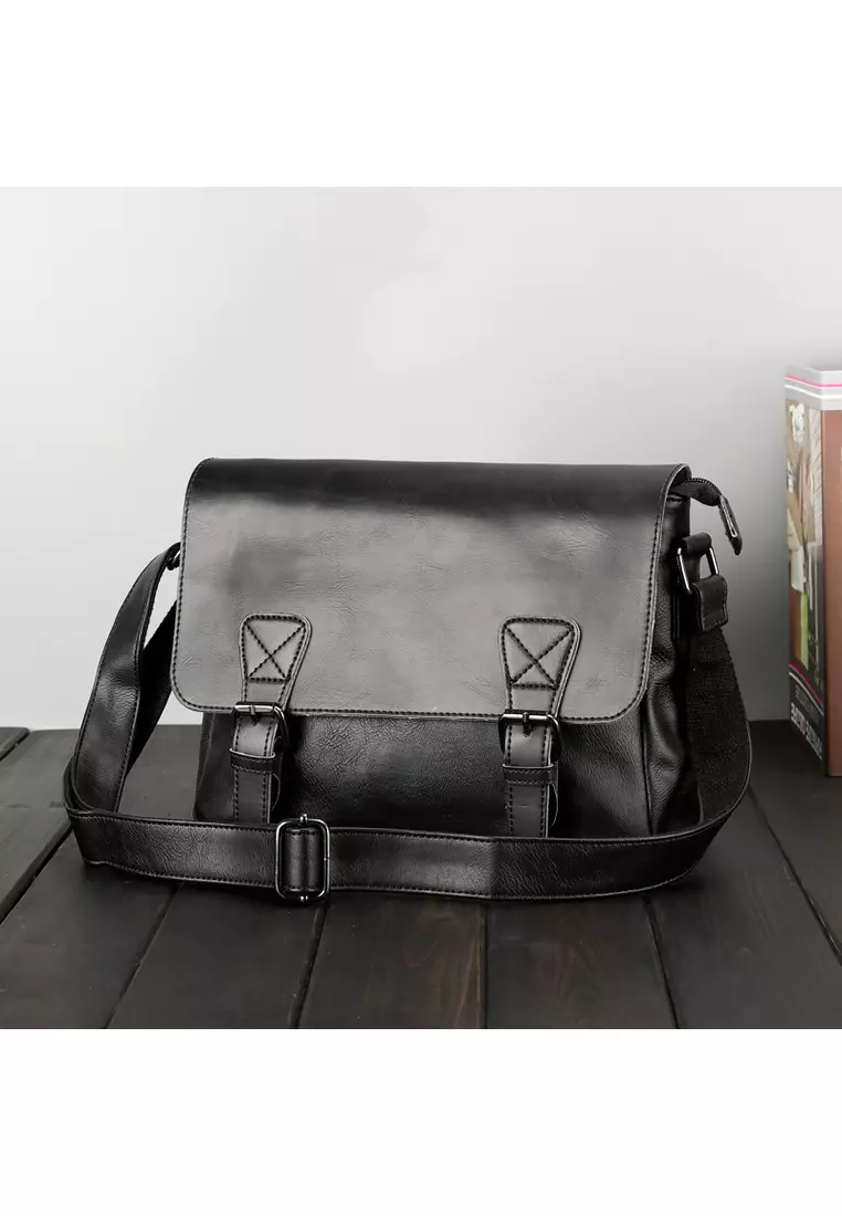 潮流復古休閒斜孭袋