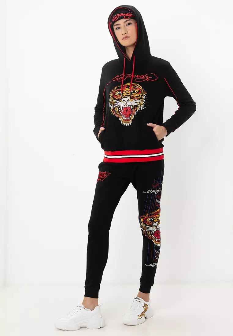 Premium Tiger Pullover Hoodie - Unisex