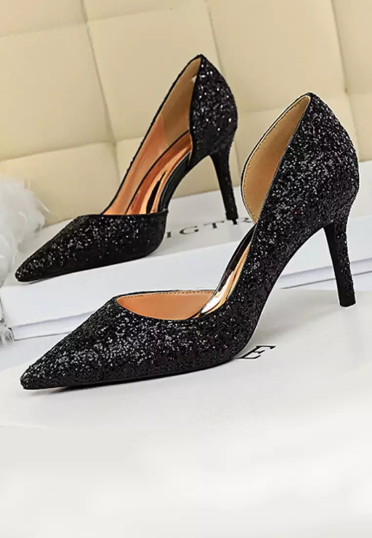 Buy Twenty Eight Shoes Unilateral Open Sequins Evening and Bridal