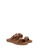 SEMBONIA brown Women Synthetic Leather Flat Sandal A5EC9SH2FE27E5GS_2