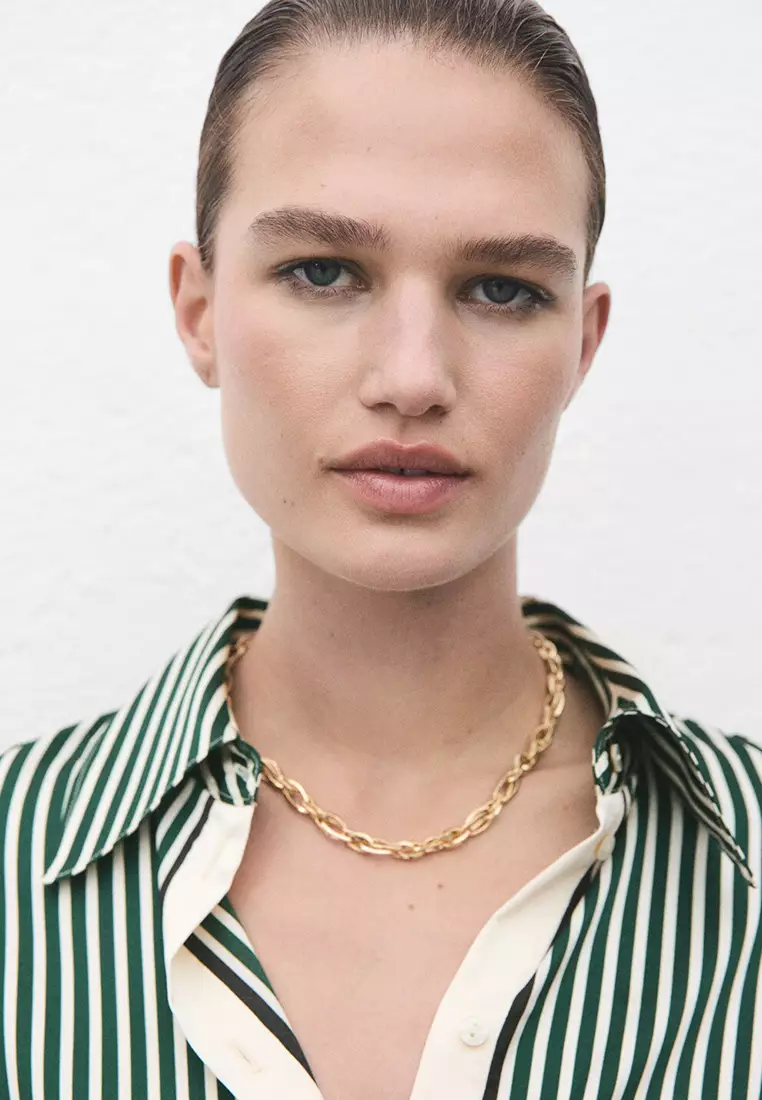 Combined Striped Shirt