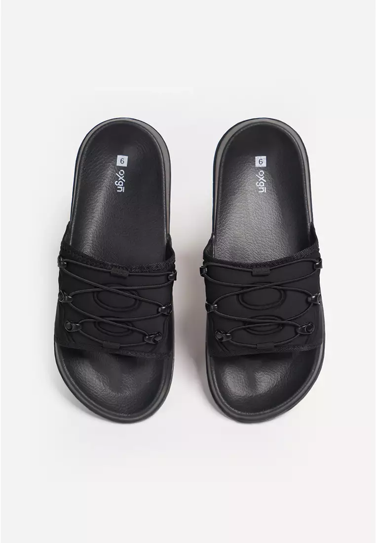 Discount on OXGN  shoes - SKU: Men's Premium Threads Single Band Slides