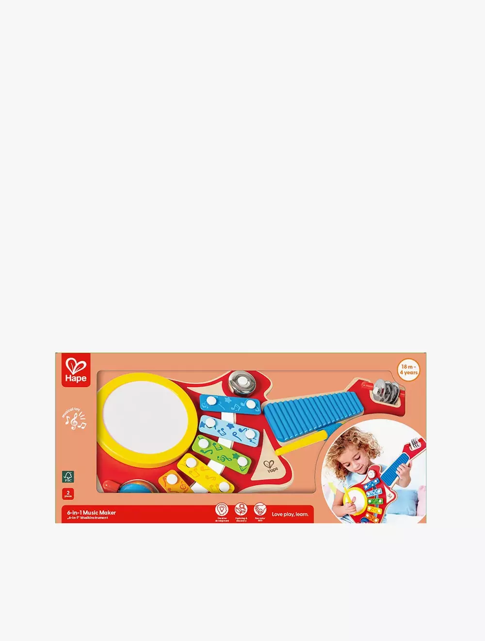 Hape 6-in-1 Music Maker - HPAE0335