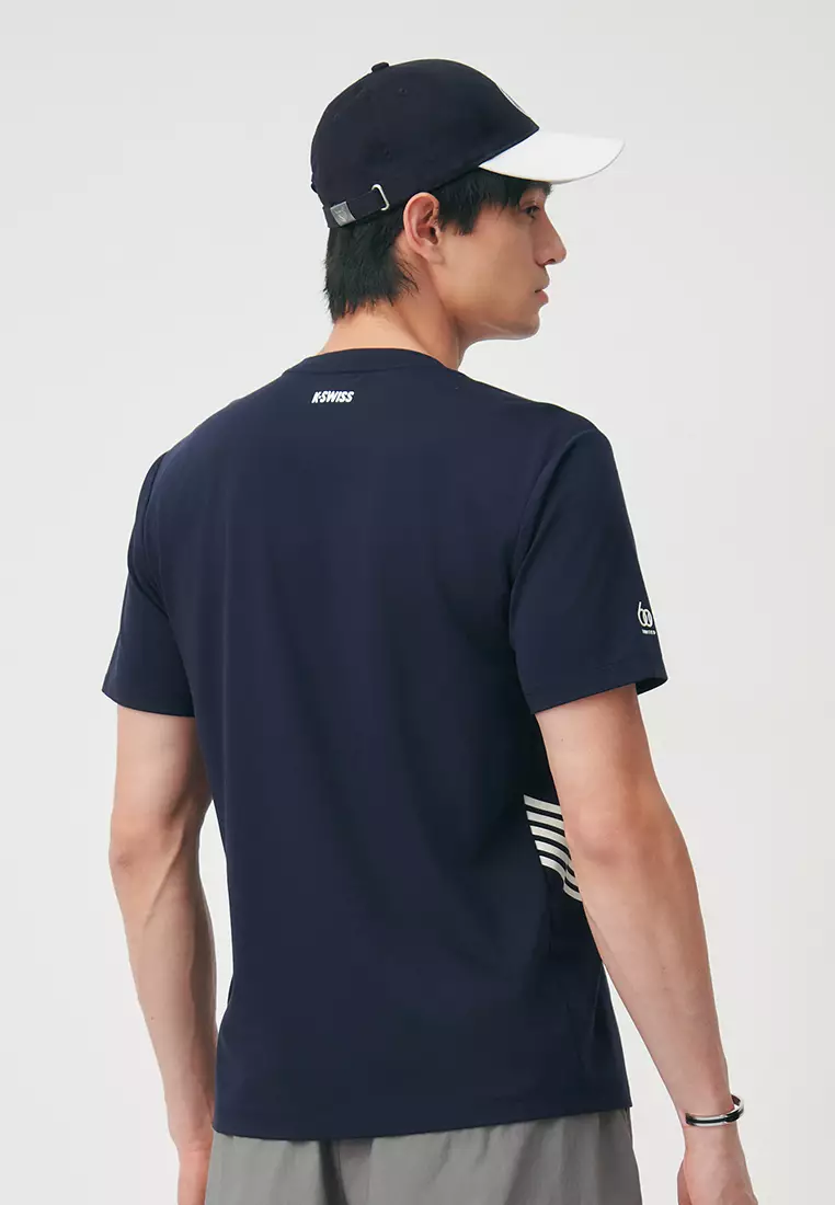男裝 K-SWISS LOGO 防曬抗UV涼感T裇