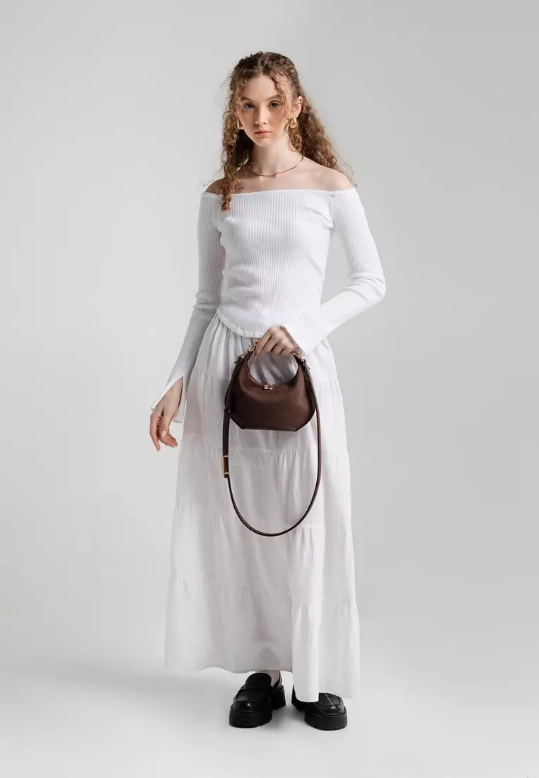 Kuki Mini Bag Suede - Espresso