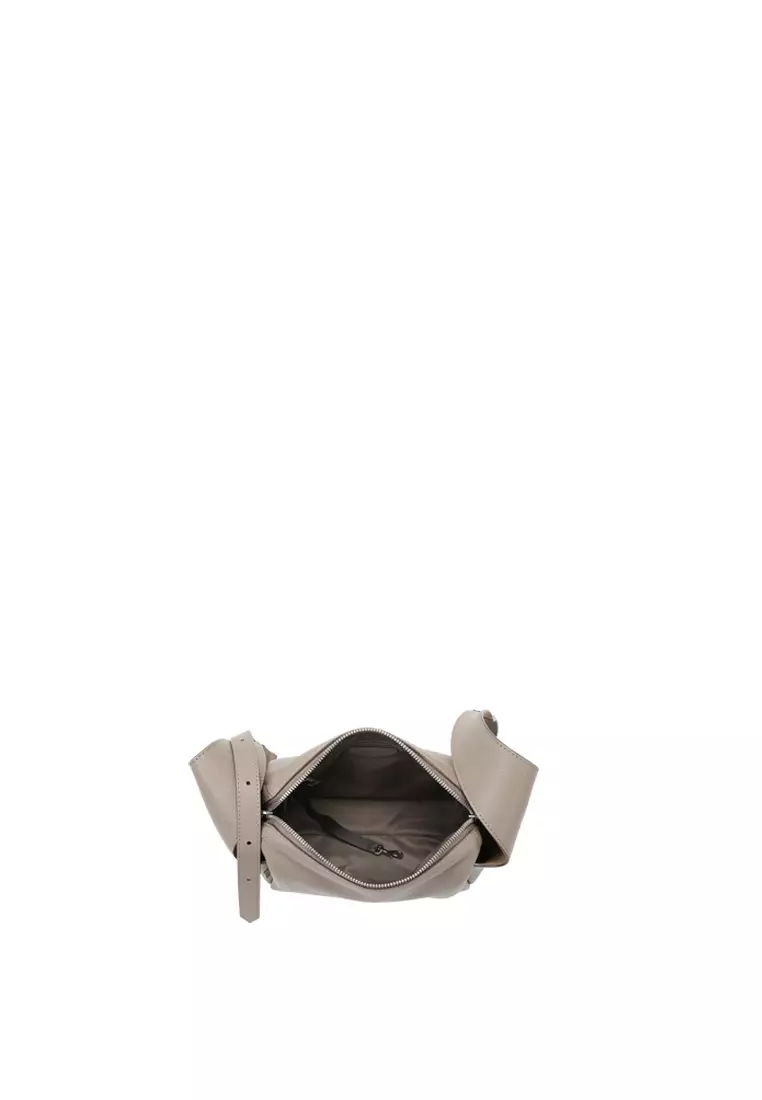 Petrichor Pockets Shoulder Bag Small - Grey