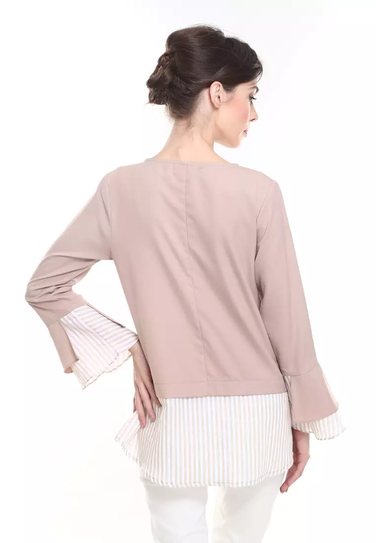 Zalia Top in Nude