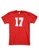 MRL Prints red Number Shirt 17 T-Shirt Customized Jersey 019E1AA151FDD6GS_1