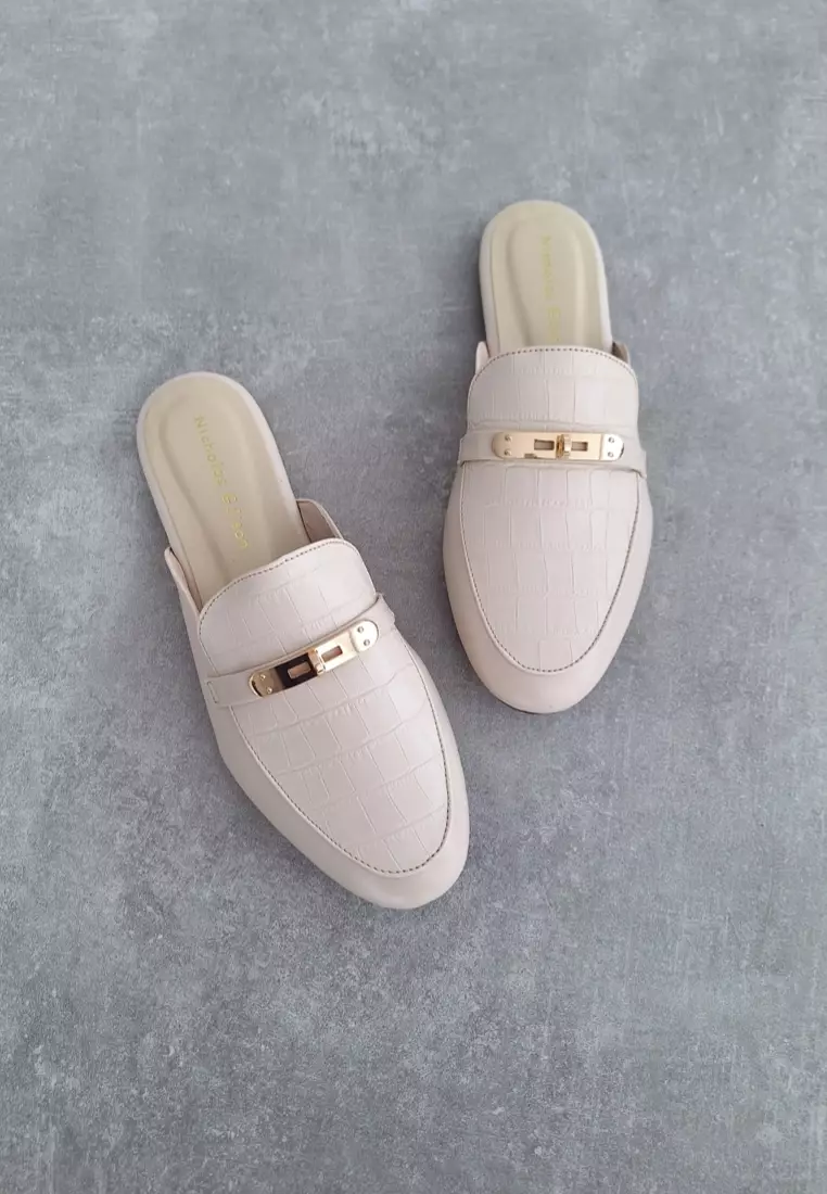 Nicholas Edison Flat Hiromi Cream