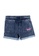 Levi's blue Levi's Knit Denim Chill Shorts (Big Kids) 5135EKA16A5CE4GS_1
