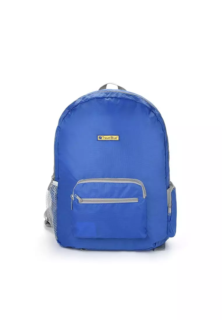 Travel blue foldable backpack sales