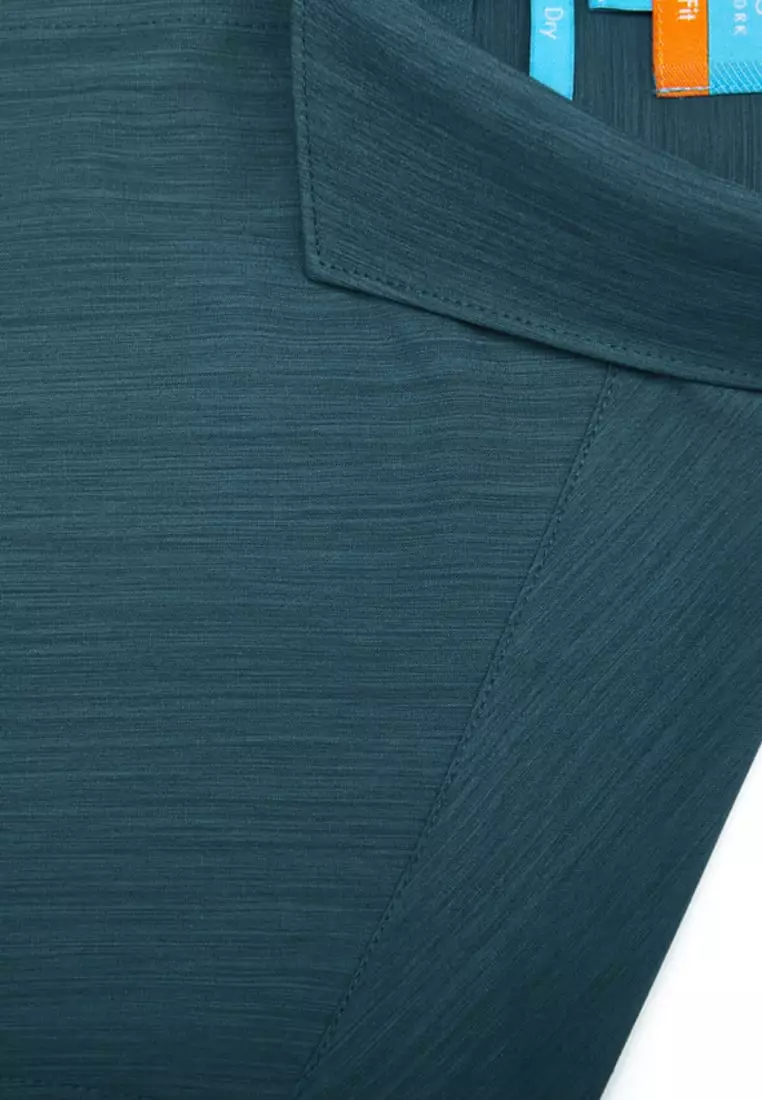 Non-Iron Quick Dry Smart Fit Semi Solid Shirt