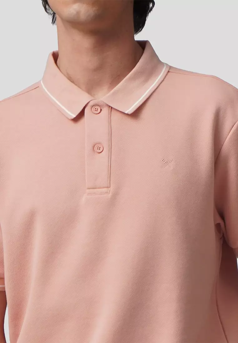 Premium Regular Fit Polo Shirt With Contrast Tipping