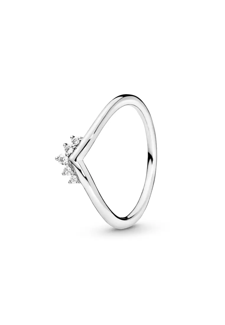 Buy PANDORA Pandora Sterling Silver Tiara Wishbone Ring Online