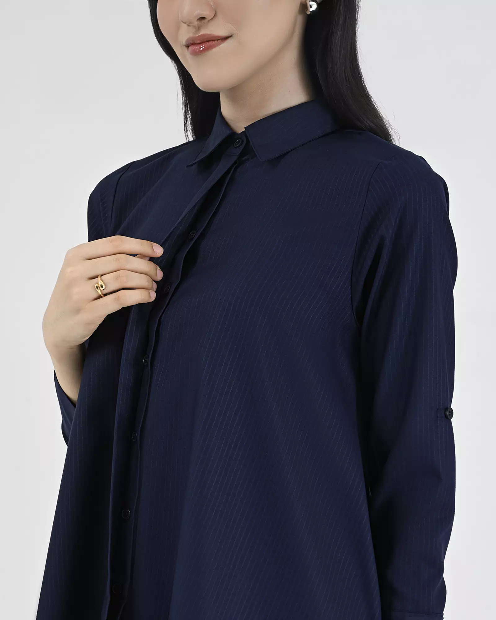 Geulis.id ARIANA TOP - Stripesnavy