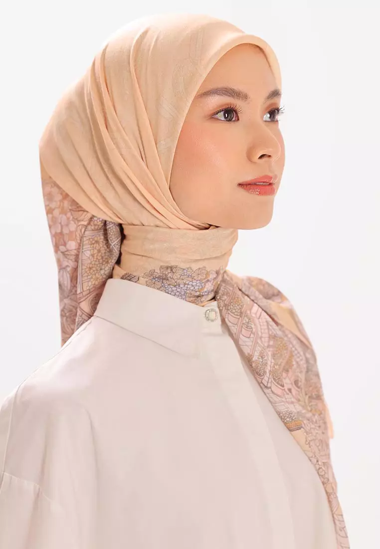 Ria Miranda Soft Yellow Gaelle Scarf