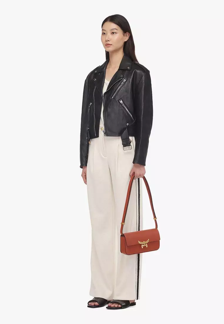 Himmel Shoulder Bag in Spanish Calf Leather