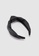 Urban Revivo black Faux Leather Knotted Headband EA46FACE540519GS_6