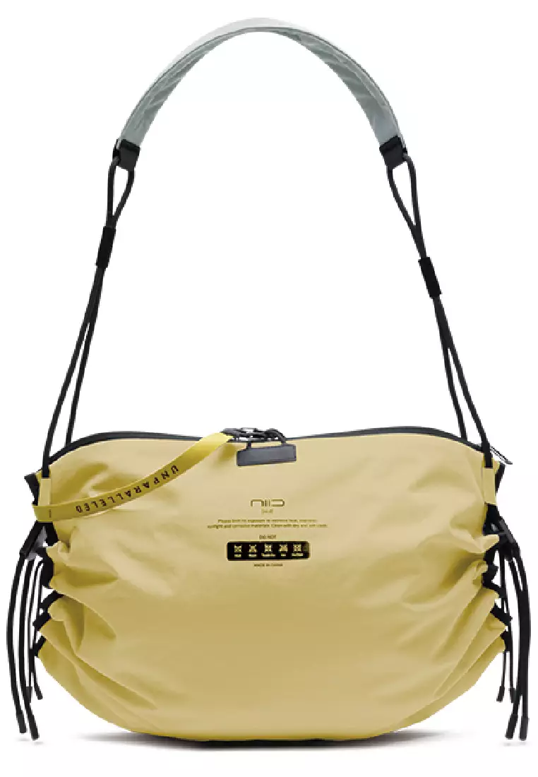 NIID ST@TEMENT S7 Tote Bag︱雙面雙色 - 淺灰色 & 奶黃色