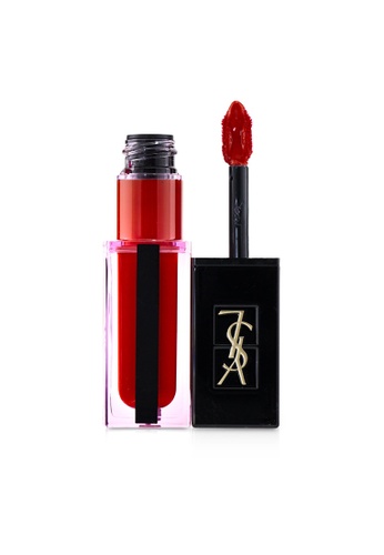 Buy Yves Saint Laurent Yves Saint Laurent Rouge Pur Couture Vernis A Levres Water Stain 612 Rouge Deluge 5 9ml 0 20oz 2020 Online Zalora Singapore
