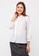 Nicole Exclusives white Nicole Exclusives- Polka Dot Print Long Sleeves Blouse 8C327AA049C864GS_3