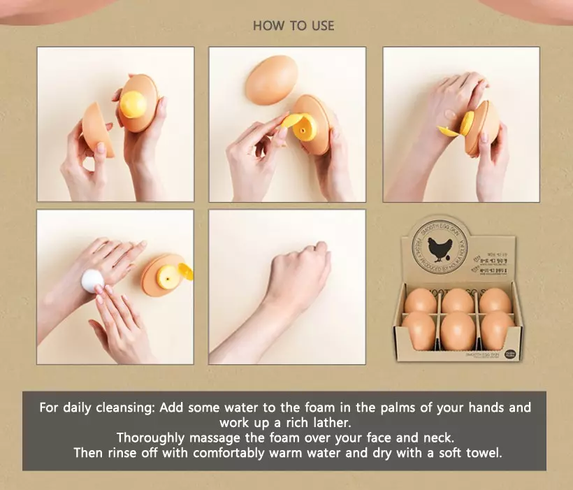 Holika Holika Smooth Egg Skin Cleansing Foam