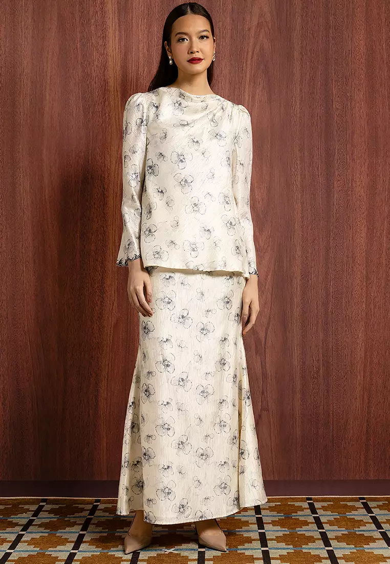 AMARA DRAPE KURUNG SET