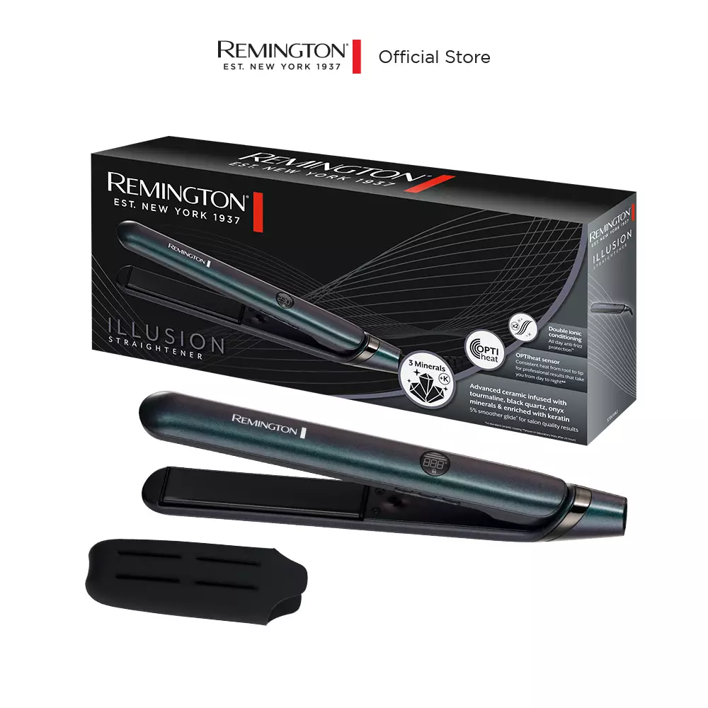 Remington Catokan Pelurus Rambut Illusion Straightener S7801-ID