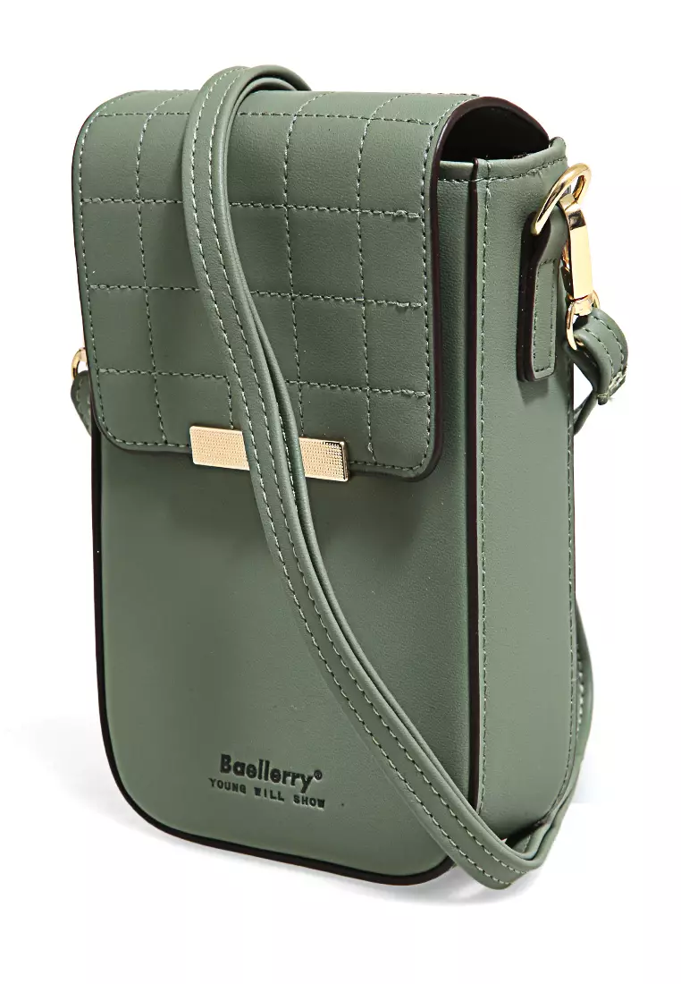 Sling Bag Wanita Tas Selempang Handphone Many Slot Material Leather ORIGINAL