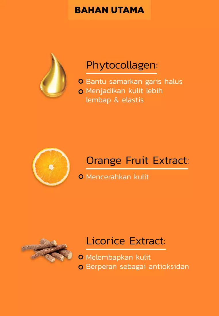 ERHA Collagen Mask 4 Pcs - Masker Wajah Anti Penuaan