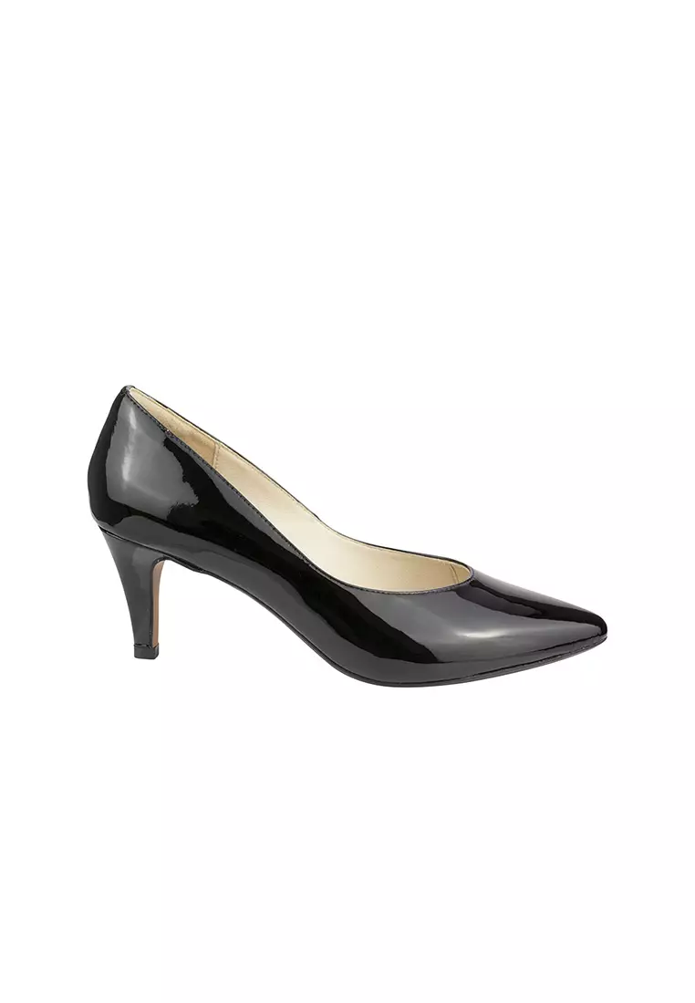 Florsheim Women s Paloma Point Pump Toe Heels Midnight Patent