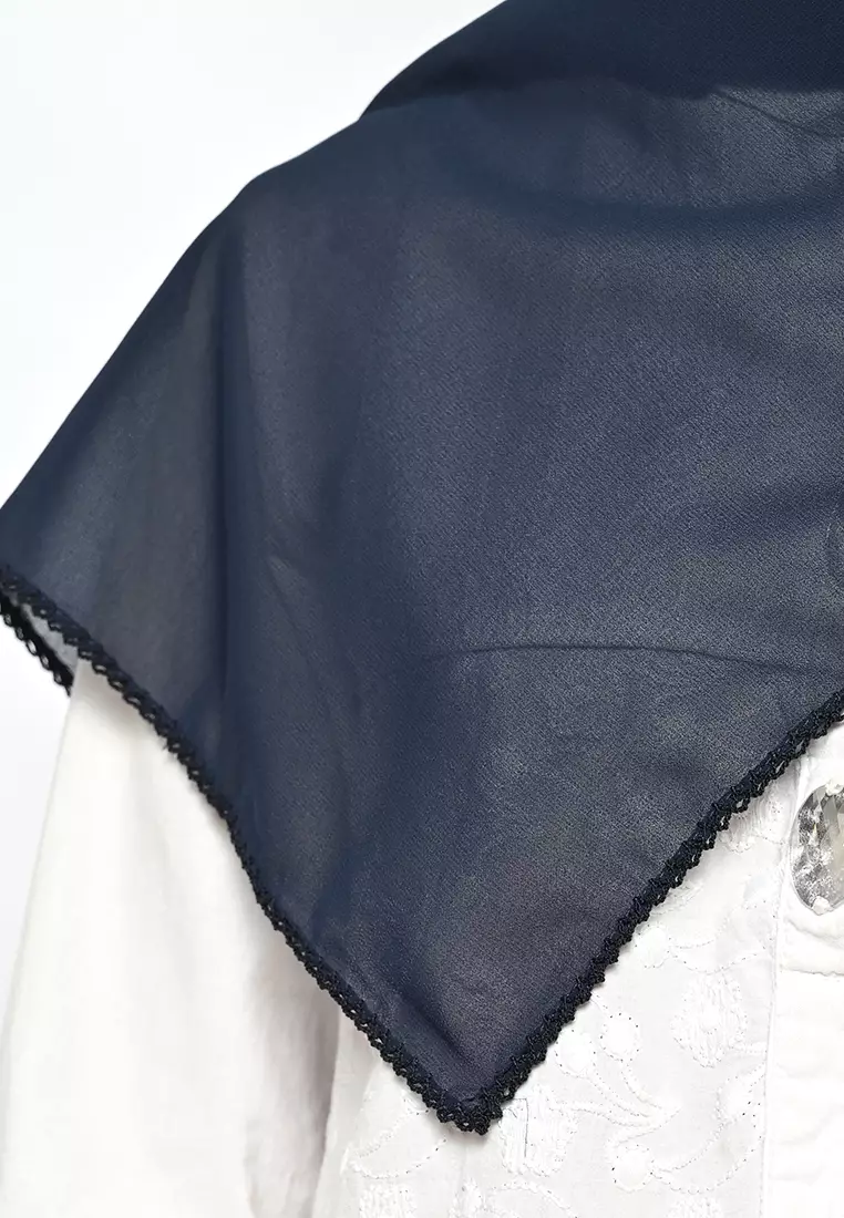 Pasmina Cerutti Crochet Navy