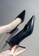 Twenty Eight Shoes black 6.5CM Soft Synthetic Leather Round Pumps 2065-8 FF499SHA25B9EEGS_6