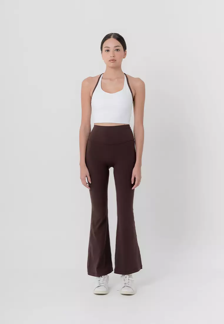 HAPPYFIT V Luxe Two Tone Bra White