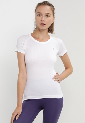 JAYXKEY 白色 Sports Slim Fit T-shirt 66821AAE84E81BGS_1