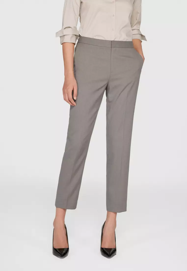 Easy Care Cigarette Suit Pants